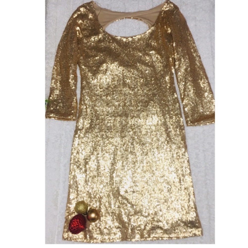 🖤BEAUTIFUL SEQUIN DRESS 🎁 - Picture 3 of 4